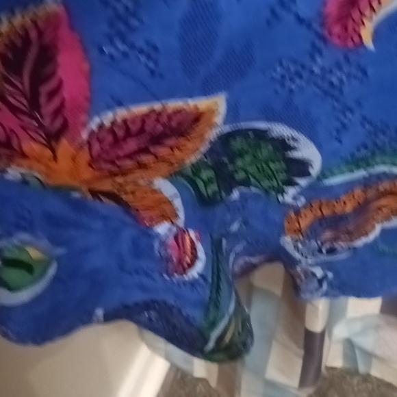 FINAL PRICE NWOT MAEVE by Anthropologie floral paisley print mock collar dress - Picture 5 of 16